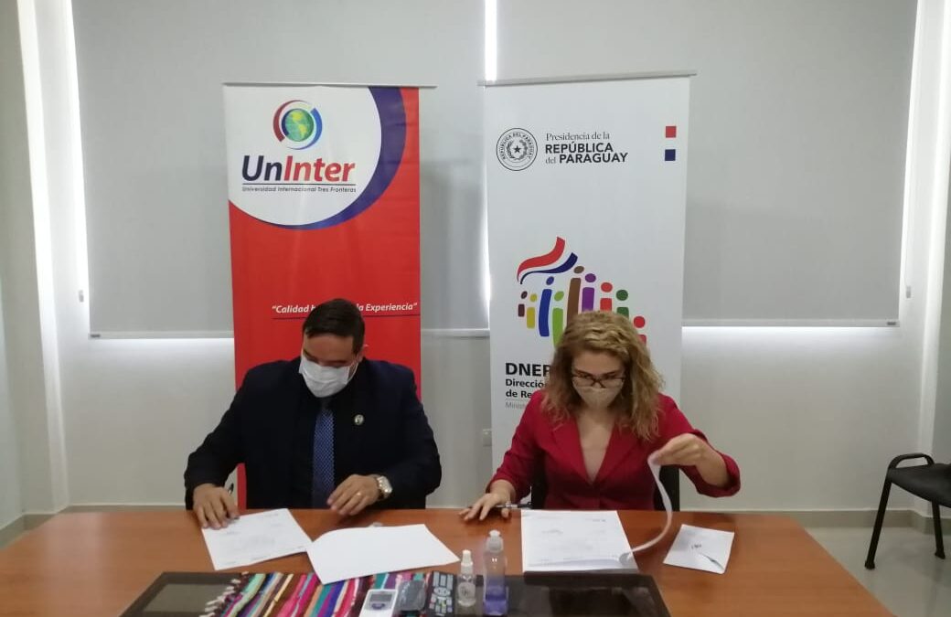 Acuerdo entre el Ministerio de SALUD-DNERHS y la UnInter