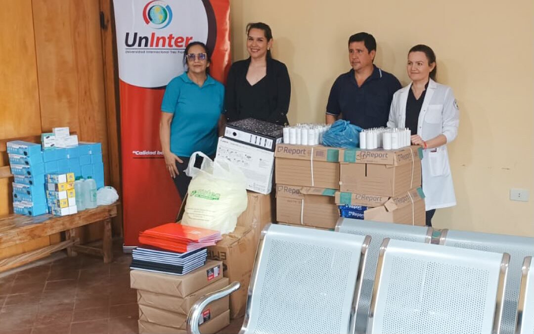 Donación al Hospital Distrital de San Pedro del Ycuamandiyú