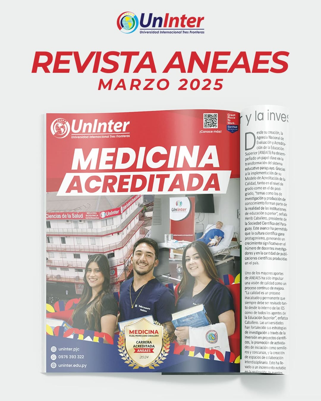 Revista de ANEAES Agencia Nacional de Evaluación y Acreditación de la Educación Superio